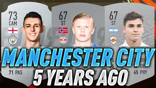 MANCHESTER CITY 5 YEARS AGO VS NOW! 😱😳 ft. HAALAND, FODEN, DE BRUYNE… etc