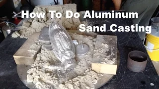 How To Do Aluminum Casting Using Green Sand - Virgin of Guadalupe