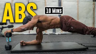 10 Minute Single Dumbbell ABS & Core Workout | Build & Burn #8