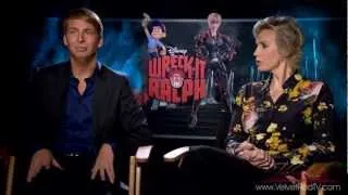 Wreck-it Ralph - Exclusive Interview Jane Lynch Jack McBrayer