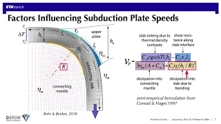 Video 6b. Subduction Zones, Plate Speeds