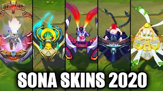 All Sona Skins Spotlight 2020 (League of Legends)