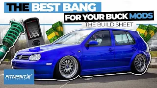 Top 5 Best Bang For Your Buck Car Mods | The Build Sheet