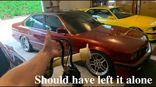 Fixing the turbo m50 E34's fuel cut issue and some updates