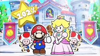 Paper Mario: The Origami King - Secret 102% Ending (No Deaths, No Accessoires) + Final Boss