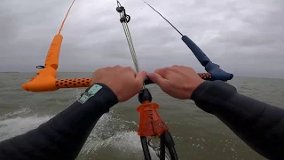 Perfect start into 2020 with a kite session in Mirns - GoPro Hero 8 Black POV