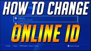 How To Change PlayStation Name / Online ID ★ PS4 TUTORIAL [OUT NOW!!!]