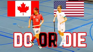 CANADA vs. USA | World Floorball Championship QUALIFIERS!