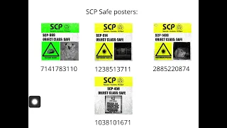 SCP decals and textures for Roblox (P2)