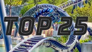 Top 25 Roller Coasters In America 2022