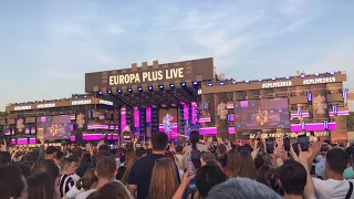 4-K.Европа Плюс Live.Начала выступления Maruv. Ричард Салпагаров.