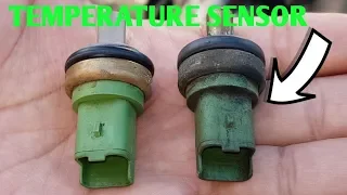 How to replace peugeot partner coolent temperature sensor