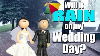 Will it rain on my wedding day?