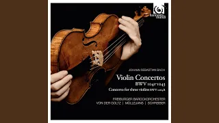 Violin Concerto BWV 1042 in E Major: I. Allegro