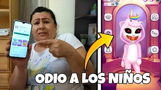 EL *DIABLO* VIENE POR NUESTRAS ALMAS😱 ME LO DIJO *TALKING ANGELA*! TERRORIFICO