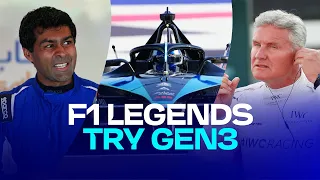 "Really tricky, very unforgiving!" 😮‍💨 | David Coulthard and Karun Chandhok drive the GEN3