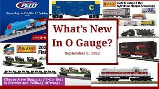 New Product Announcements For O Gauge Trains - September 5, 2023