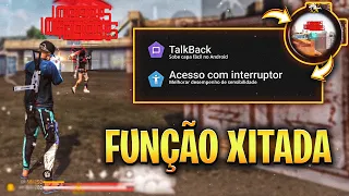 Melhor TALKBACK e ACESSO COM INTERRUPTOR! Sensibilidade Impossível Errar Capa MIRA NÃO TREME!