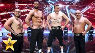 Stavros Flatley JOINED on stage by David Walliams & Ashley Banjo! | BGT: Xmas