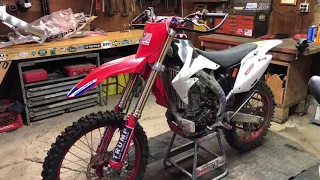 PROJECT STREET LEGAL! Crf450r build!