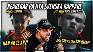 REAGERAR PÅ: KVF - BLOCK BLOCK & ADOULI - RAPSTAR *HAN ÄR 13?!*