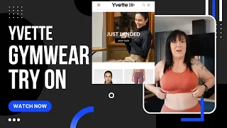 AD - GIFTED......Yvette gymwear Try on and review ***Discount code in the vlog***