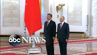 Putin hosts Xi in Russia