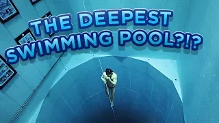 WHERE You Want Your BIRTHDAY??!! FREEDIVING in the DEEPEST Pool!! /// WEEK 87 : Belgium