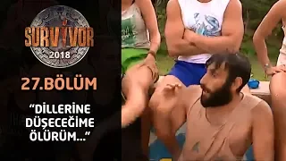 Cumali oynamak istiyor! 'Dillerine düşeceğime ölürüm...' | 27. Bölüm | Survivor 2018