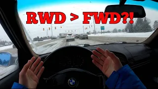 Is Rear Wheel Drive Really Bad In The Snow?