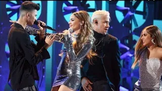 DIGANLE REMIX - Leslie Grace FT Becky G & Cnco -  Latin AMAs