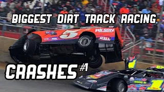 BIGGEST Dirt Track Racing Crashes #1