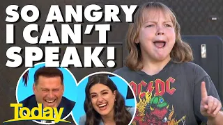 Hosts absolutely lose it over hilarious teen 'Karen' | Today Show Australia