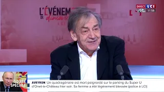 Alain Finkielkraut est l’invité de "L'événement du dimanche LCI"