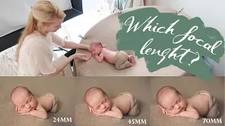 Focal Length DISTORTION - Which focal distance do I use for NEWBORN baby PHOTOGRAPHY?