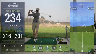 Skytrak (Driver + Irons) Valley Golf Center Fresno