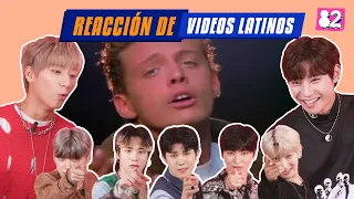 K-pop Idols y Latinos Reaccionan a MVs latinos antiguos | Luis Miguel, Chayanne, Selena