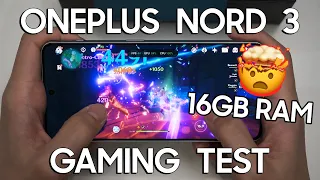 Gaming test - OnePlus Nord 3 | MediaTek Dimensity 9000 + 16GB RAM