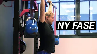 NY FASE | 5 cardio økter i uken | Militærpress & Sirkeltrening | Hvordan blir programmet?