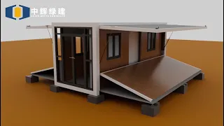 expandable house installation