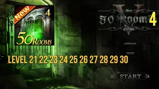 New 50 Room Escape IV Level 21 22 23 24 25 26 27 28 29 30 Walkthrough