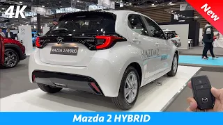 Mazda 2 HYBRID 2023 - FULL Review in 4K | Exterior - Interior, Price (NO more SkyActiv engine)