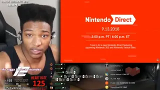 Etika Reacts  To The Nintendo Direct 9.13.2018