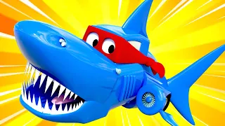 Speciál Týden žraloků - Supernáklaďák se kvůli filmové scéně promění v žraloka
