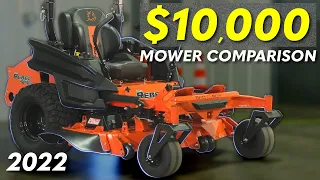 $10,000 Zero Turn Mower Comparison 2022 | Bad Boy Vs. Husqvarna