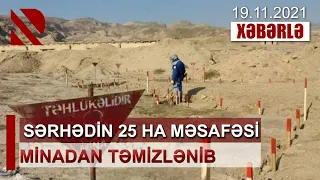 Sərhədin 25 ha məsafəsi minadan təmizlənib