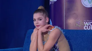 Aleksandra Soldatova - Ribbon Final - WC Tashkent 2018