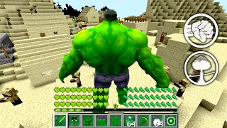 Minecraft, ale GRAMY JAKO HULK!