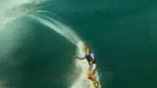 Laird Hamilton Surfing Teahupoo