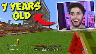 Touring My Childhood Minecraft Worlds..